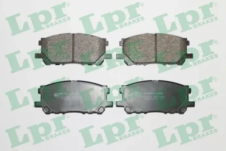 Гальмівні колодки дискові LPR 05P1368
