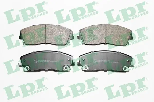 Комплект тормозных колодок, дисковый тормоз LPR 05P1399 (фото 1)
