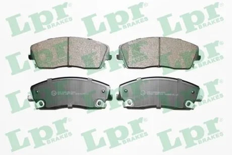 Комплект тормозных колодок, дисковый тормоз LPR 05P1399