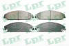 Комплект тормозных колодок, дисковый тормоз LPR 05P1401 (фото 1)