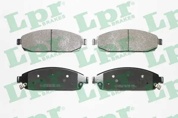 Гальмівні колодки дискові LPR 05P1403 (фото 1)