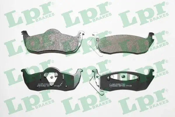 Колодки тормозные LPR 05P1405 (фото 1)
