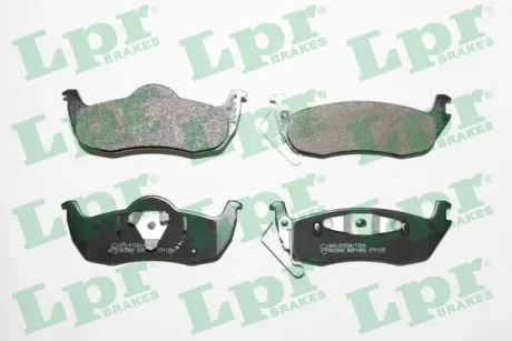 Колодки тормозные LPR 05P1405