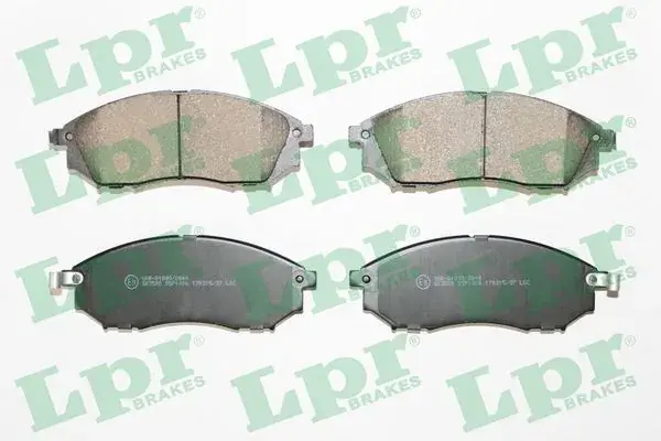 Гальмівні колодки дискові LPR 05P1406 (фото 1)