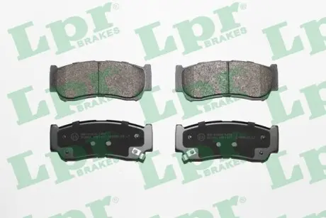 Гальмівні колодки дискові LPR 05P1417