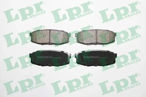 Комплект тормозных колодок, дисковый тормоз LPR 05P1419 (фото 1)
