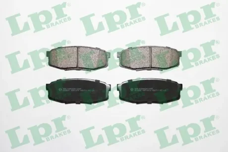 Комплект тормозных колодок, дисковый тормоз LPR 05P1419