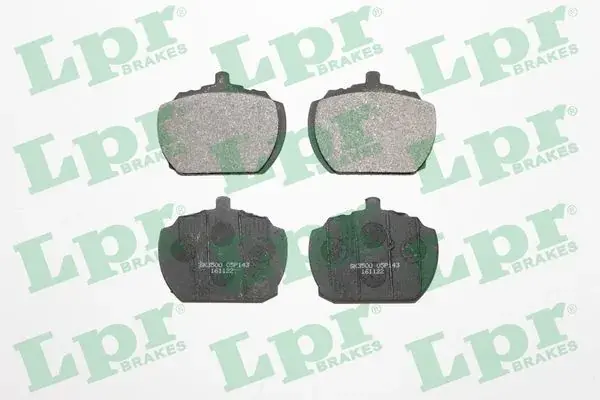 Комплект тормозных колодок, дисковый тормоз LPR 05P143 (фото 1)