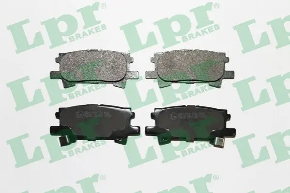Гальмівні колодки дискові LPR 05P1436 (фото 1)