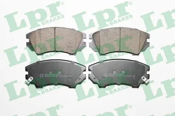 Гальмівні колодки дискові LPR 05P1467 (фото 1)