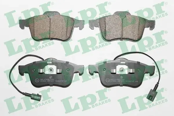 Комплект тормозных колодок, дисковый тормоз LPR 05P1470 (фото 1)