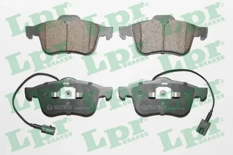 Комплект тормозных колодок, дисковый тормоз LPR 05P1470
