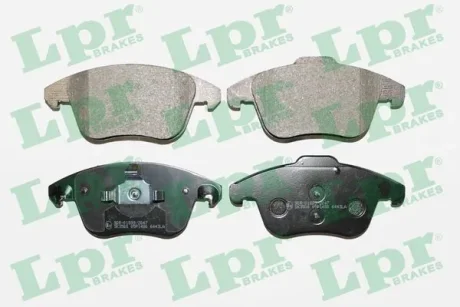 Комплект тормозных колодок, дисковый тормоз LPR 05P1480