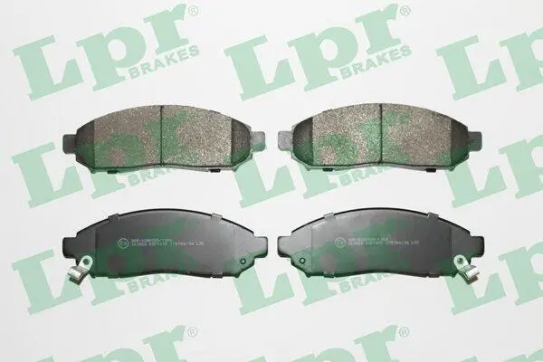 Комплект тормозных колодок LPR 05P1495 (фото 1)