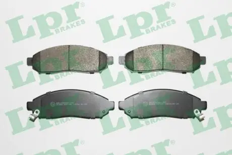Комплект тормозных колодок, дисковый тормоз LPR 05P1495