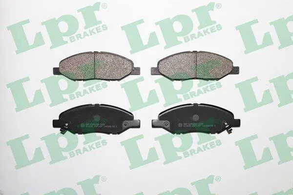 Комплект тормозных колодок, дисковый тормоз LPR 05P1497 (фото 1)