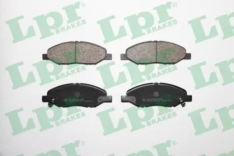 Комплект тормозных колодок, дисковый тормоз LPR 05P1497