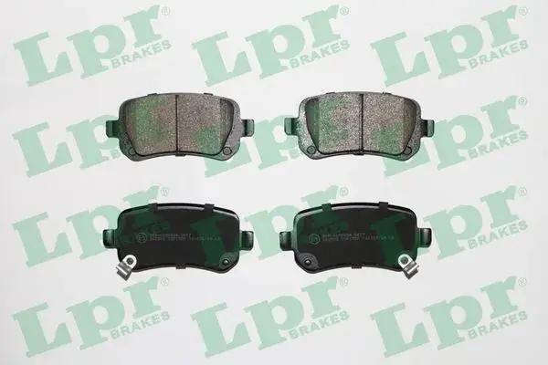 Комплект тормозных колодок, дисковый тормоз LPR 05P1550 (фото 1)
