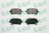 Комплект тормозных колодок, дисковый тормоз LPR 05P1550 (фото 1)