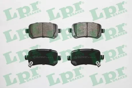 Комплект тормозных колодок, дисковый тормоз LPR 05P1550