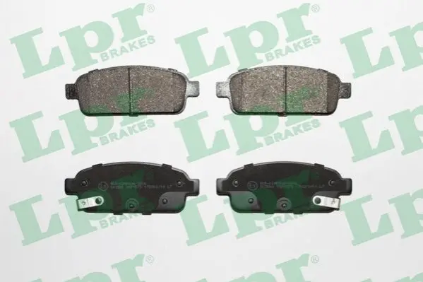 Гальмівні колодки дискові LPR 05P1575 (фото 1)