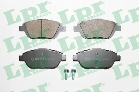 Комплект тормозных колодок, дисковый тормоз LPR 05P1590