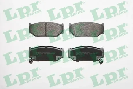 Комплект тормозных колодок, дисковый тормоз LPR 05P1594