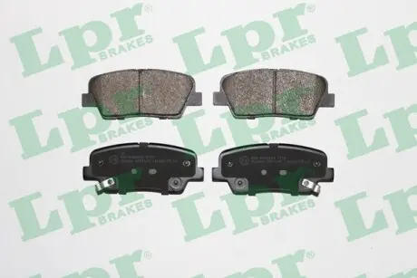 Гальмівні колодки дискові LPR 05P1625