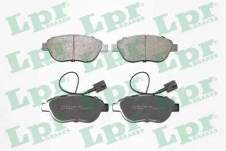 Гальмівні колодки дискові LPR 05P1657