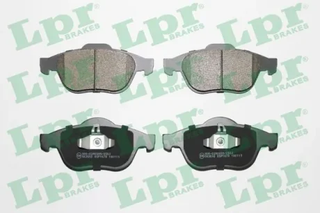Гальмівні колодки, дискові LPR 05P1678