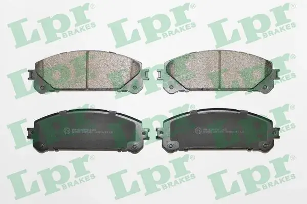 Комплект тормозных колодок, дисковый тормоз LPR 05P1691 (фото 1)