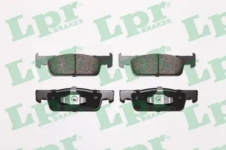 Гальмівні колодки дискові LPR 05P1702