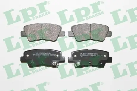 Гальмівні колодки дискові LPR 05P1710