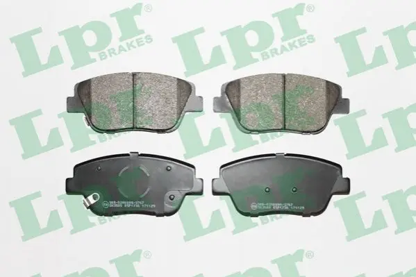 Гальмівні колодки дискові LPR 05P1736 (фото 1)