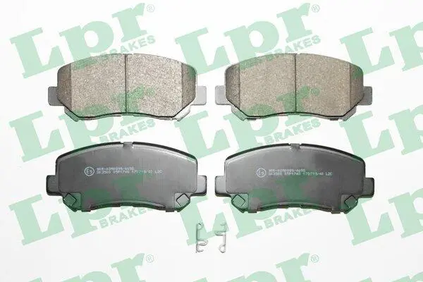 Комплект тормозных колодок, дисковый тормоз LPR 05P1748 (фото 1)