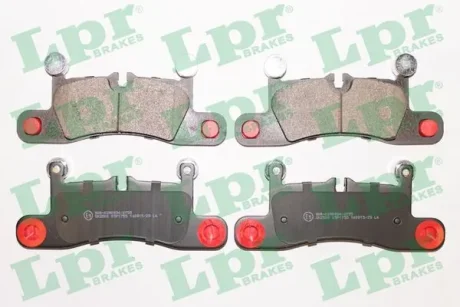 Комплект тормозных колодок, дисковый тормоз LPR 05P1755