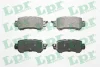 Комплект тормозных колодок, дисковый тормоз LPR 05P1756 (фото 1)
