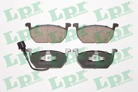Комплект тормозных колодок, дисковый тормоз LPR 05P1836