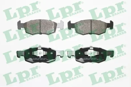 Тормозные колодки LPR 05P1976