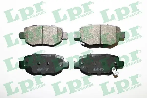 Колодки гальмівні дискові (комплект 4 шт) LPR 05P2011 (фото 1)