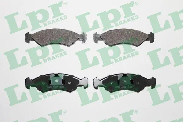 Комплект тормозных колодок, дисковый тормоз LPR 05P232 (фото 1)