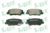 Колодки тормозные дисковые задние Hyundai Sonata VIII, Tucson (20-) LP LPR 05P2390 (фото 1)