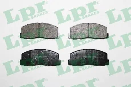 Колодки гальмівні дискові LPR 05P260
