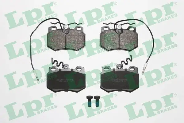 Комплект тормозных колодок, дисковый тормоз LPR 05P272 (фото 1)