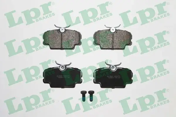 Комплект тормозных колодок, дисковый тормоз LPR 05P273 (фото 1)