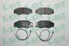 Комплект тормозных колодок, дисковый тормоз LPR 05P276 (фото 1)