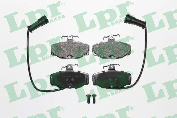 Комплект тормозных колодок, дисковый тормоз LPR 05P279 (фото 1)