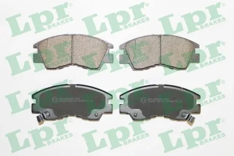 Комплект тормозных колодок, дисковый тормоз LPR 05P315