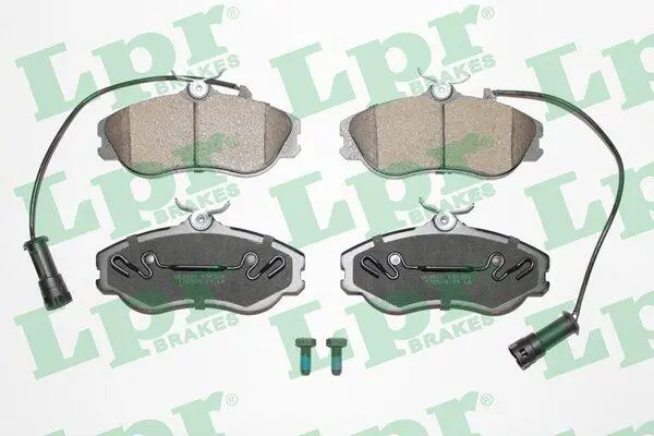 Комплект тормозных колодок, дисковый тормоз LPR 05P326 (фото 1)