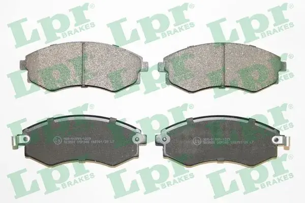 Комплект тормозных колодок, дисковый тормоз LPR 05P348 (фото 1)